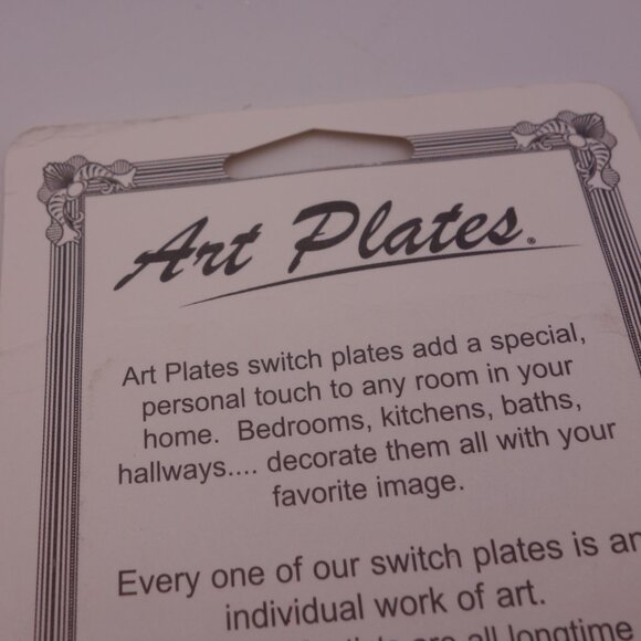 Art Plates Nature-Inspired Design Switchplate - Picture 9 of 16